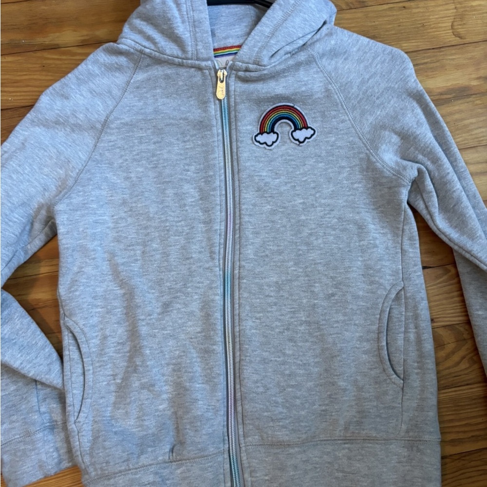 Peek Chasing Rainbows Hoodie Sz 10